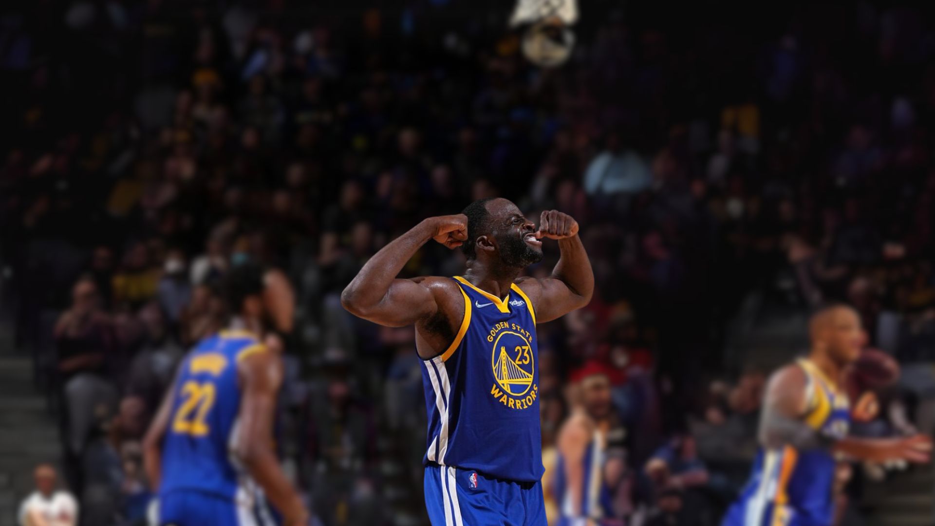 Basketball Player Number 23 Draymond Green Feels Strong