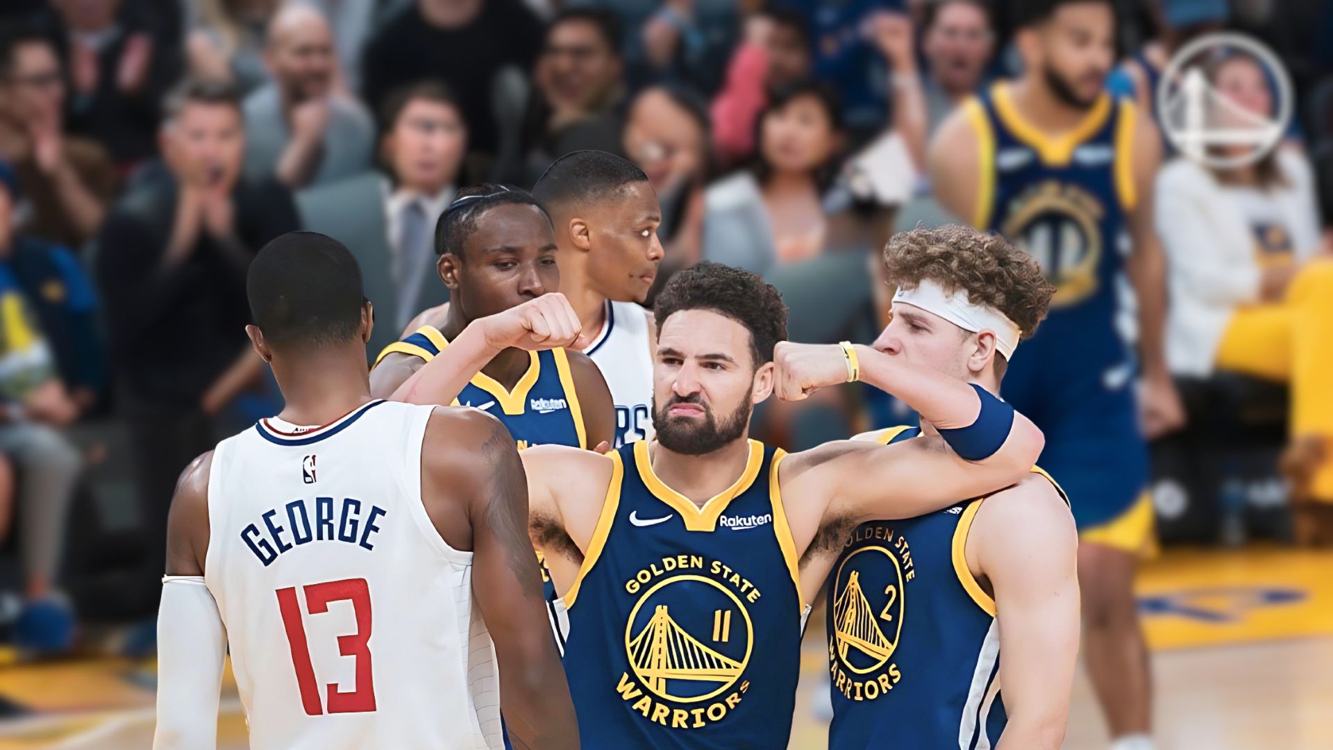 Basketball Player Number 11 Klay Thompson Feels Strong